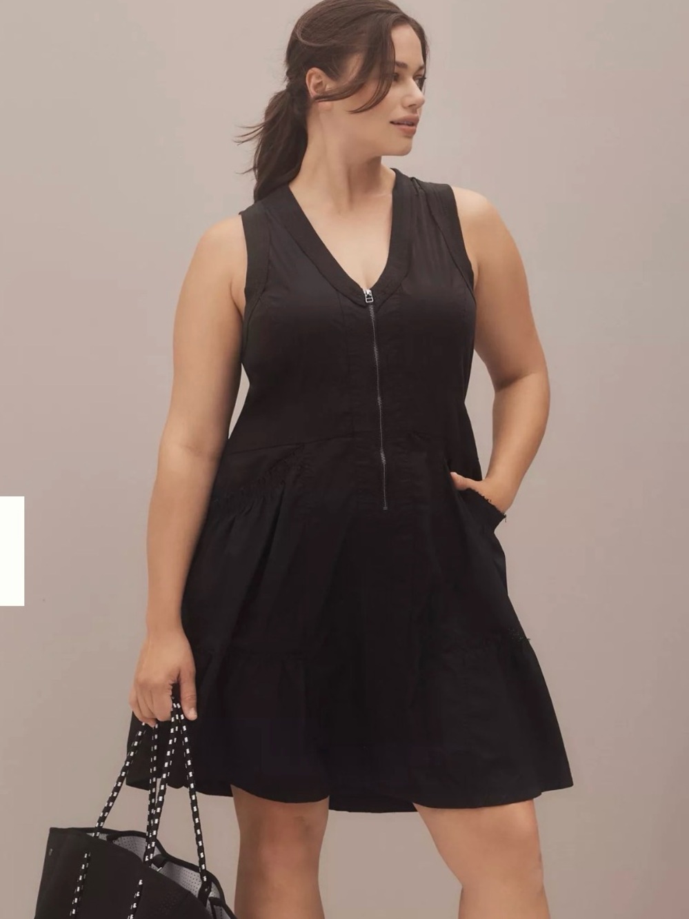 Anthropologie Daily Practice Trek Utility Mini Dress